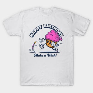 Happy Birthday Cupcake T-Shirt